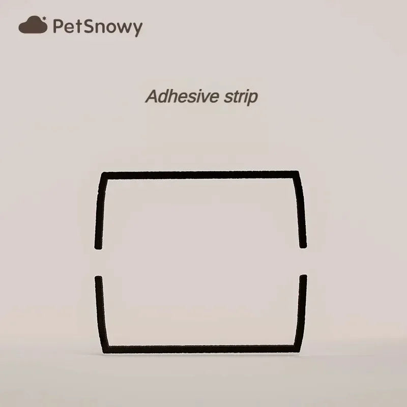 PetSnowy Cat Toilet Box/mat/Filter Mesh/Rubber Strip/Charger/Cat Litter Complete Set of Accessories Toilets Ball Compartment