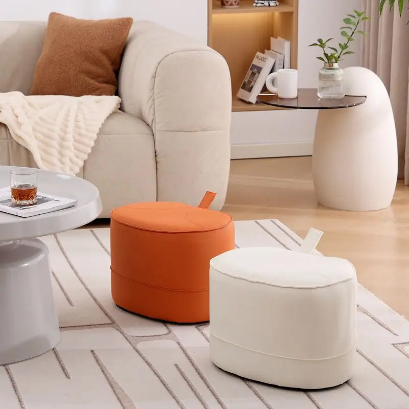 New Small Stool Luxury Adult Low Stool Household Coffee Table Stool Bench Living Room Light Technology Cloth Shoe Changing stool