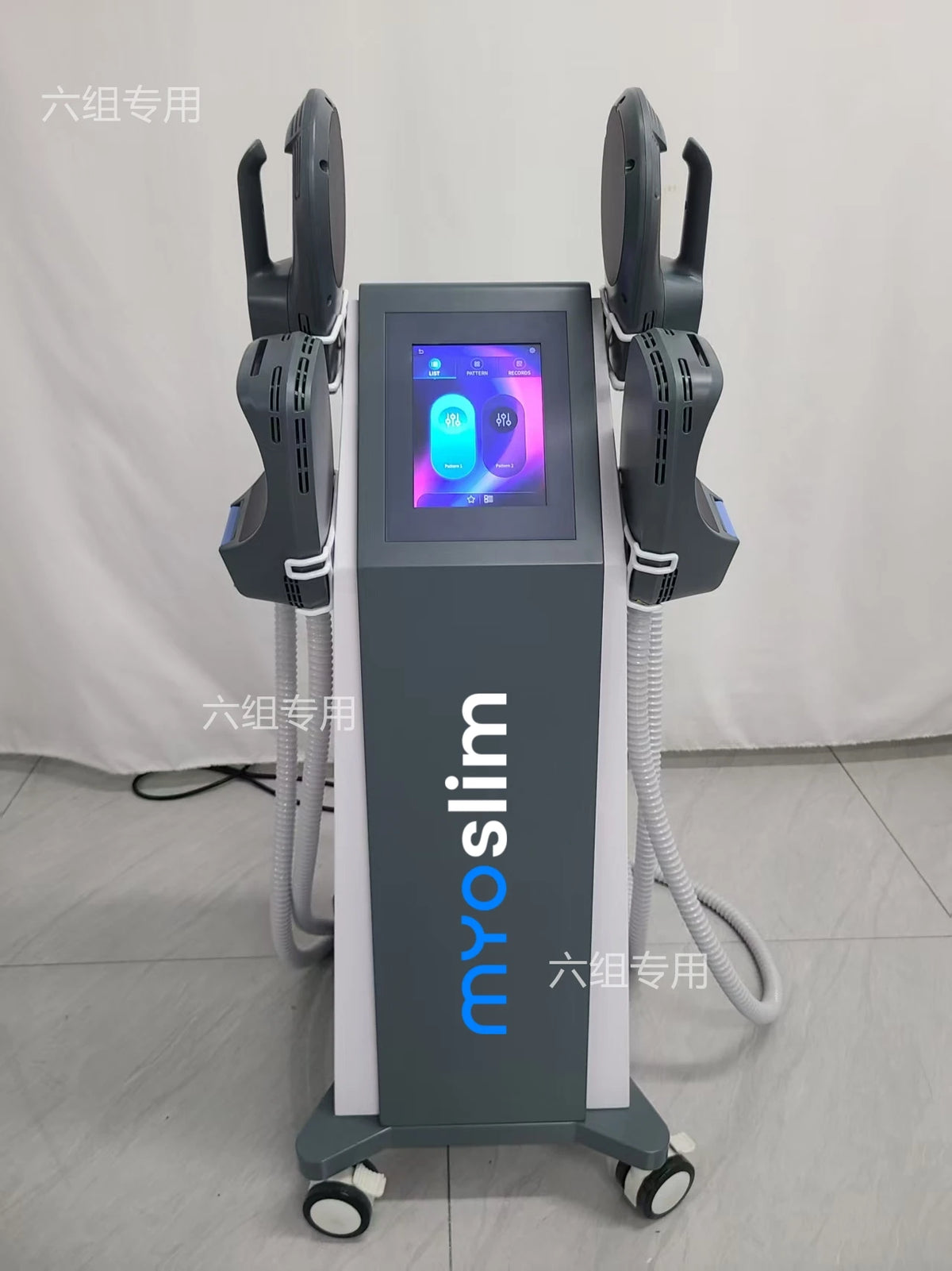MYOslim 6500W EMS Body Sculpt Machine Professional Fat Reduction And Muscle Building Device for Beauty Salons Spas Waist & Hip L