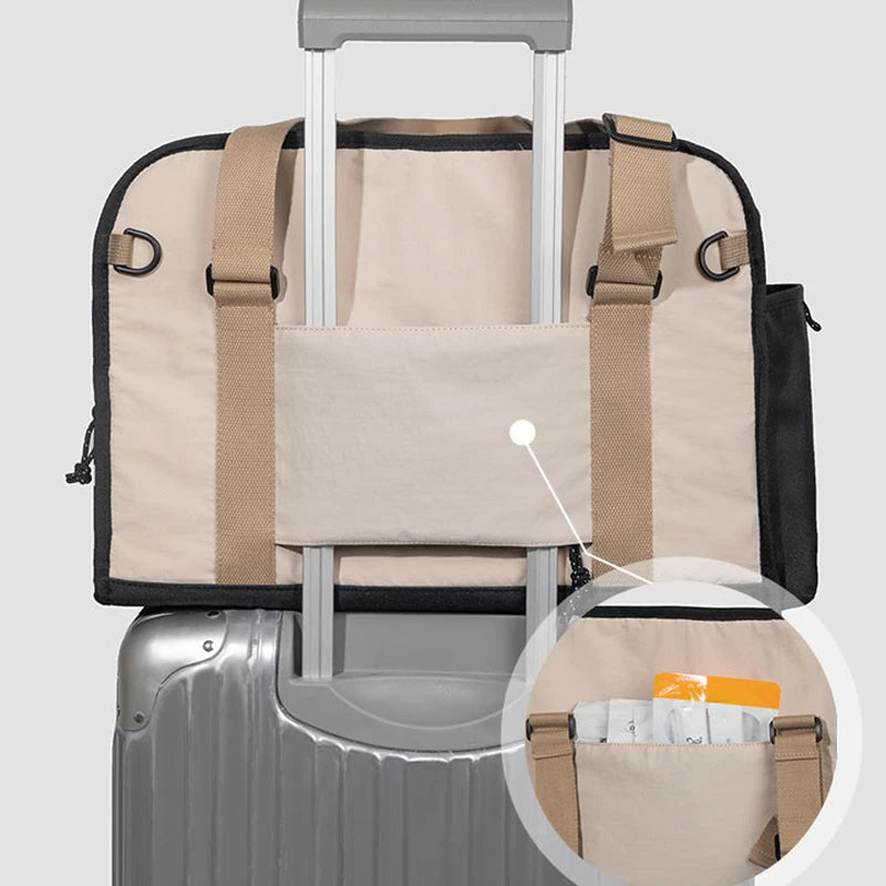 Pet Single Shoulder Tote Backpack Travel Backpack For Cats Outdoor Bag Breathable Portable Cat Outgoing Carrier Bag