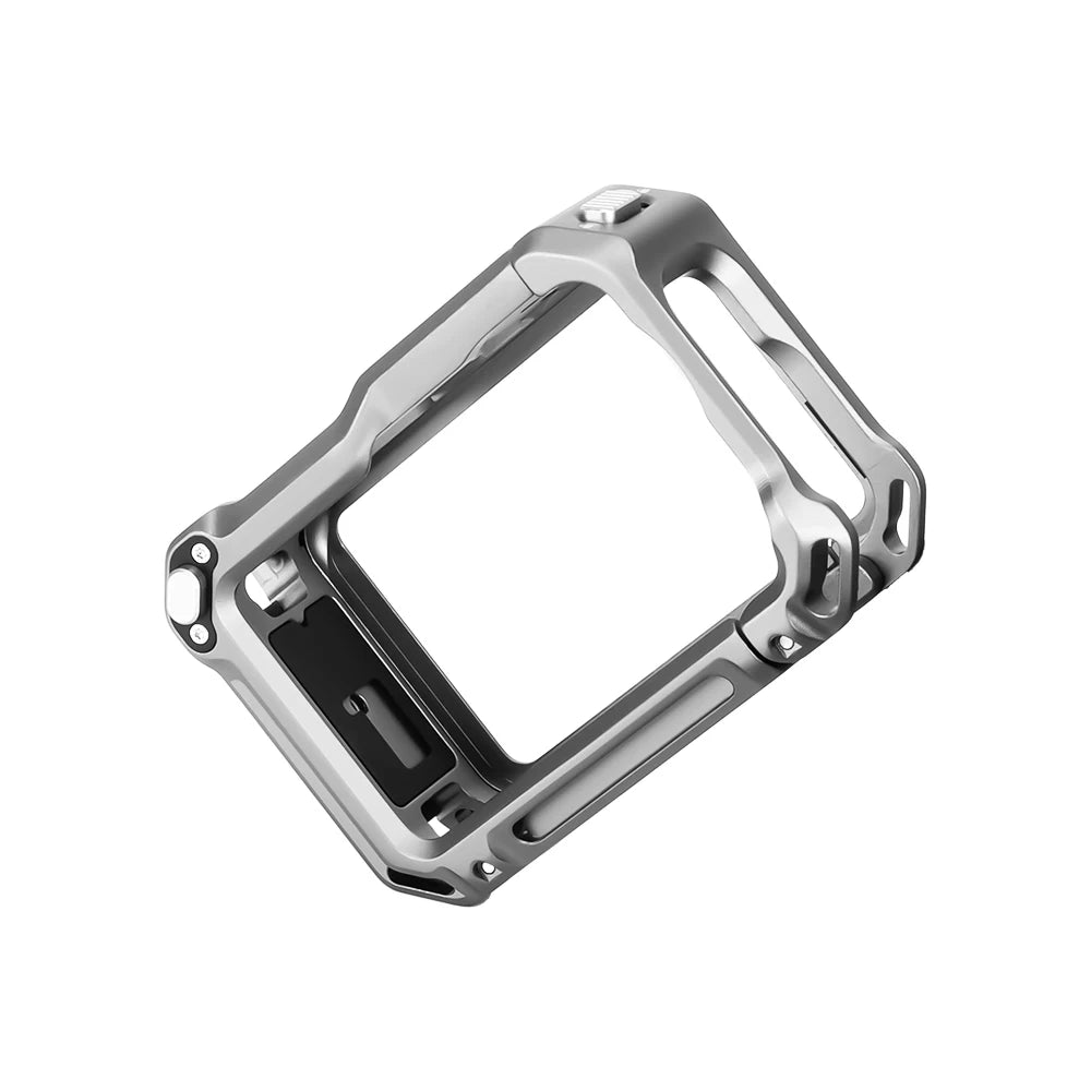 For DJI Osmo Action 6 Metal Rabbit Cage Aluminum Alloy Expansion Mount Bracket All-round Protection Frame Camera Accessories