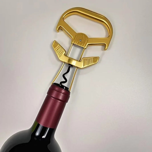 Wine Corkscrew Two-Prong Particular Remove Older And Fragile Wine Corks Two-Prong Cork Puller Old Vintage Ah So Wine Corkscrew