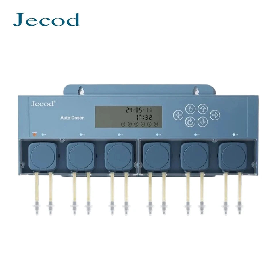 Jebao Jecod New Smart DC 12V App Bluetooth Programmable DOSER 5.4/5.6 Auto Saltwater Freshwater Fish Tank Aquarium Dosing Pump