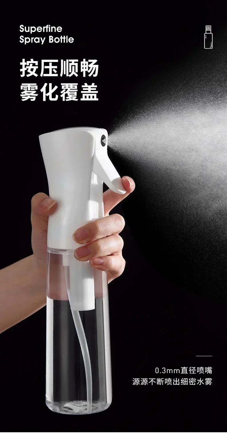Pink High Pressure Continuous Spray Bottle Hair Care Makeup Water Replenishing Spray Bottle Separate Bottle Press Mist Bottle