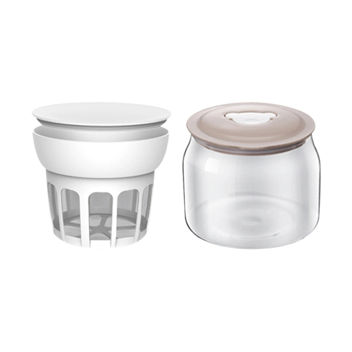 Yogurt Maker Strainer Colander Whey Separator Fine Mesh Strainer Yogurt Milk Maker Homemade