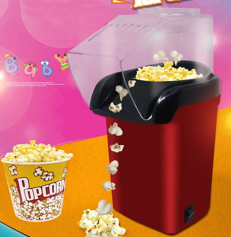 Popcorn machine, fully automatic mini small old-fashioned popcorn puffer machine, children's blasting valley machine, electric