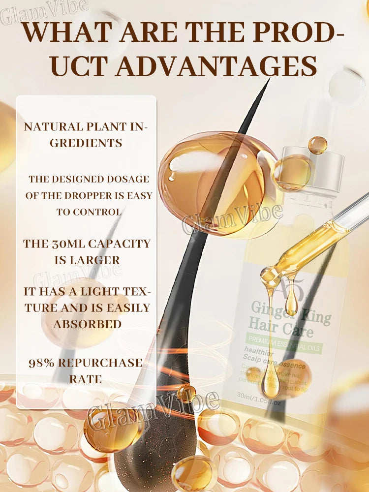 Premium Hair Care: Care for Delicate Roots & Lock Lightweight Shine, Say Goodbye to Thinning Hair.