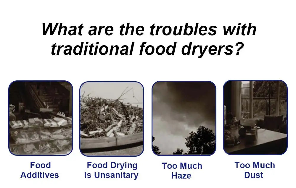 BioloMix 6 Trays Food Dehydrator with LED Touch Control,Digital Temperature and Time,Dryer for Fruit Vegetable Meat Beef Jerky