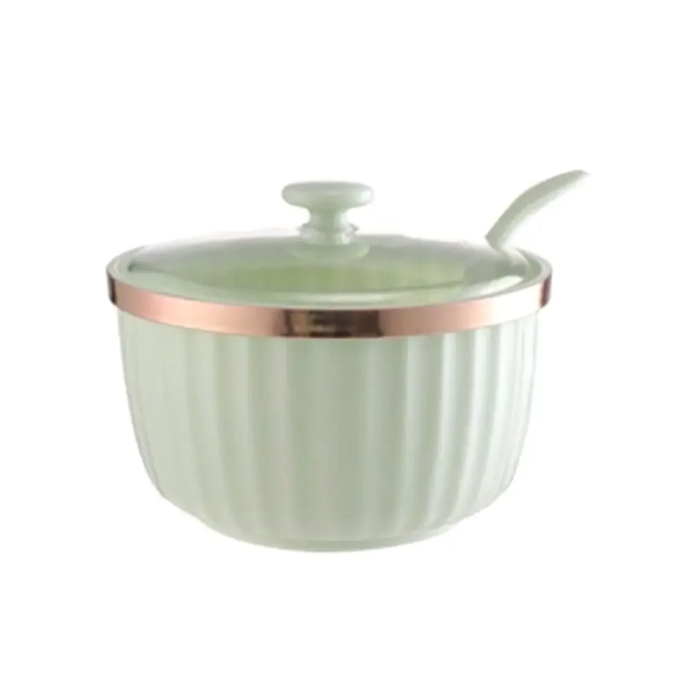 Seasoning Storage Box Condiment Bottles Pepper Sugar Container Bowl Salt Shaker Jars Sesame Bottle With Lid Kitchen Accessories