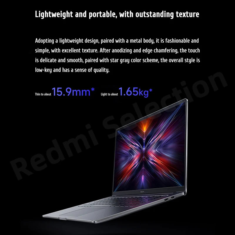 Xiaomi REDMI Book 16 Laptop 2025 Intel Core 5 Processor 220H Intel Graphics 16G/32G RAM 1TB SSD 16-inch 2.5K Screen Notebook PC