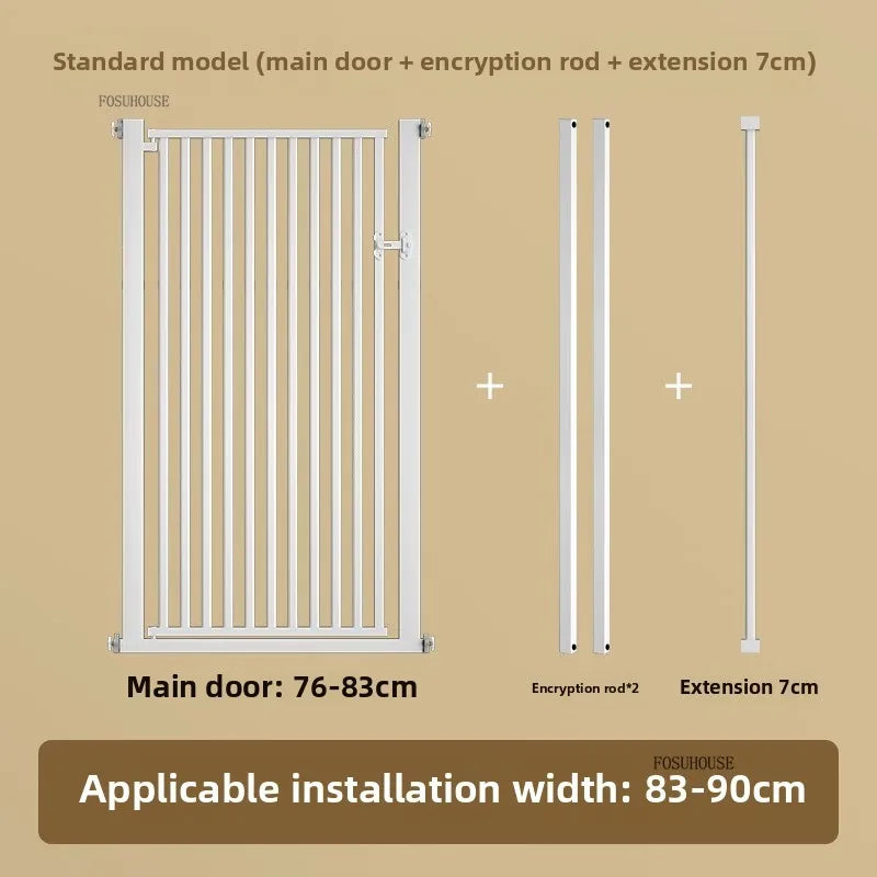 Free Punch Pet Fence Dog Fences Isolation Door Anti-Cat Door Fence Indoor Special Encryption Dog Safety Corral for Pet Products
