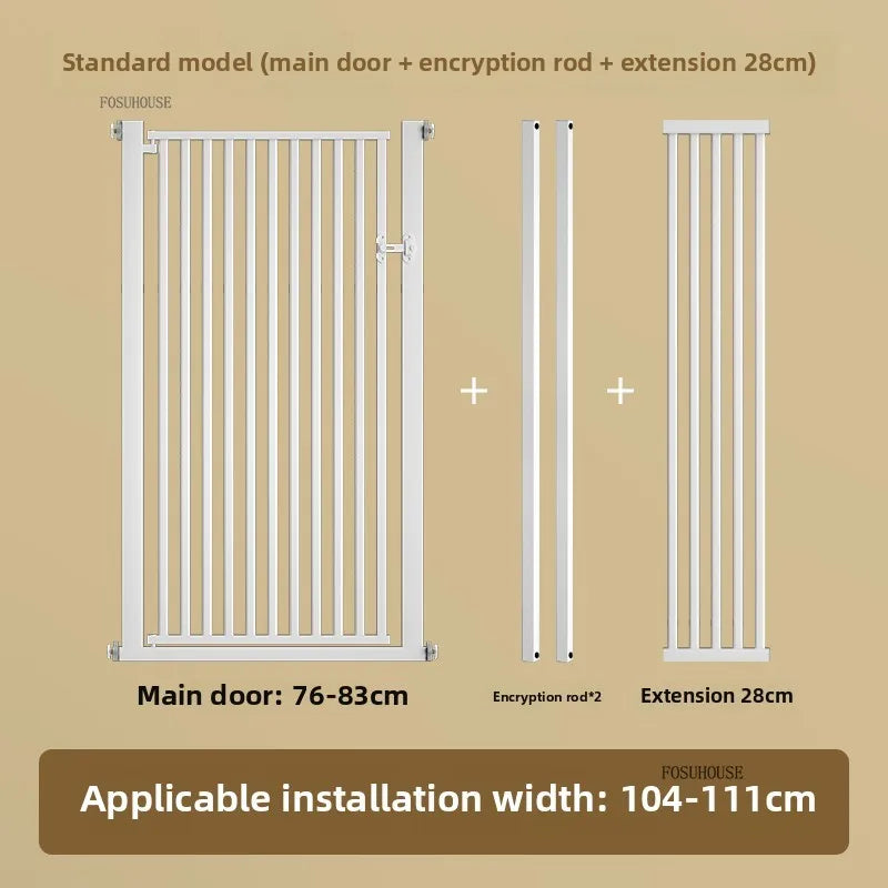 Free Punch Pet Fence Dog Fences Isolation Door Anti-Cat Door Fence Indoor Special Encryption Dog Safety Corral for Pet Products