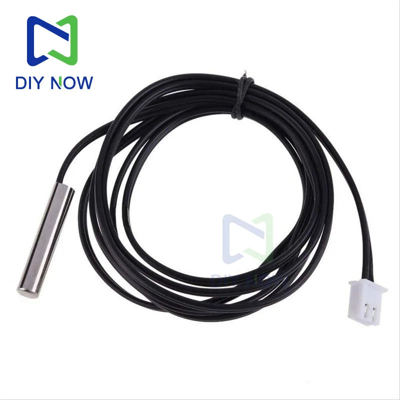30Cm 50Cm 1M 2M 3M 5M Ntc 10K 1% 3950 Thermistor Temperature Sensor Waterproof Probe Cable For Arduino W1209 W1401