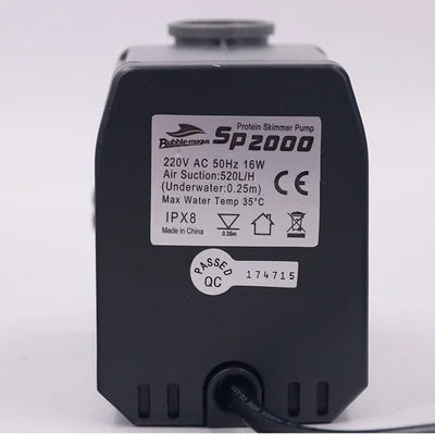 Bubble Magus Skimmer DC Needle Brush Pump SP600 SP1000 Protein Pump With DSP-1000 DSP-2000 DSP-4000