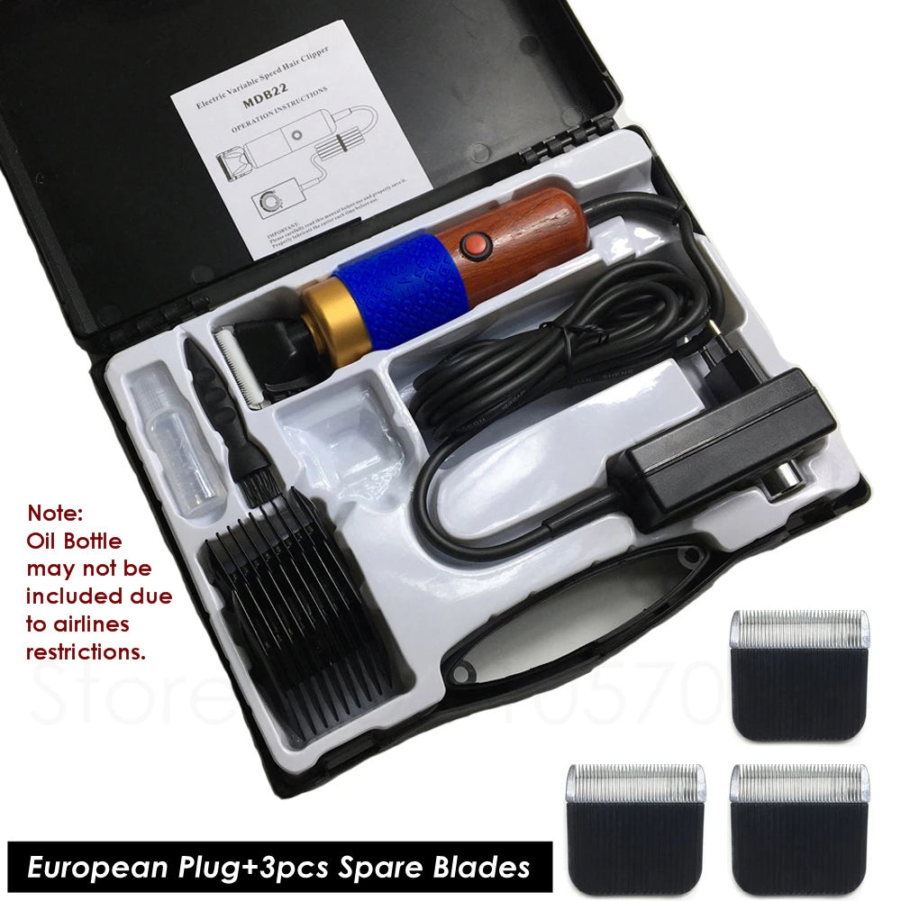 High Power Dog Clippers Professional 200W Animal Grooming Trimmer Shaver Pet Clipper Cat Mower Electric Tufting Cutting Machine