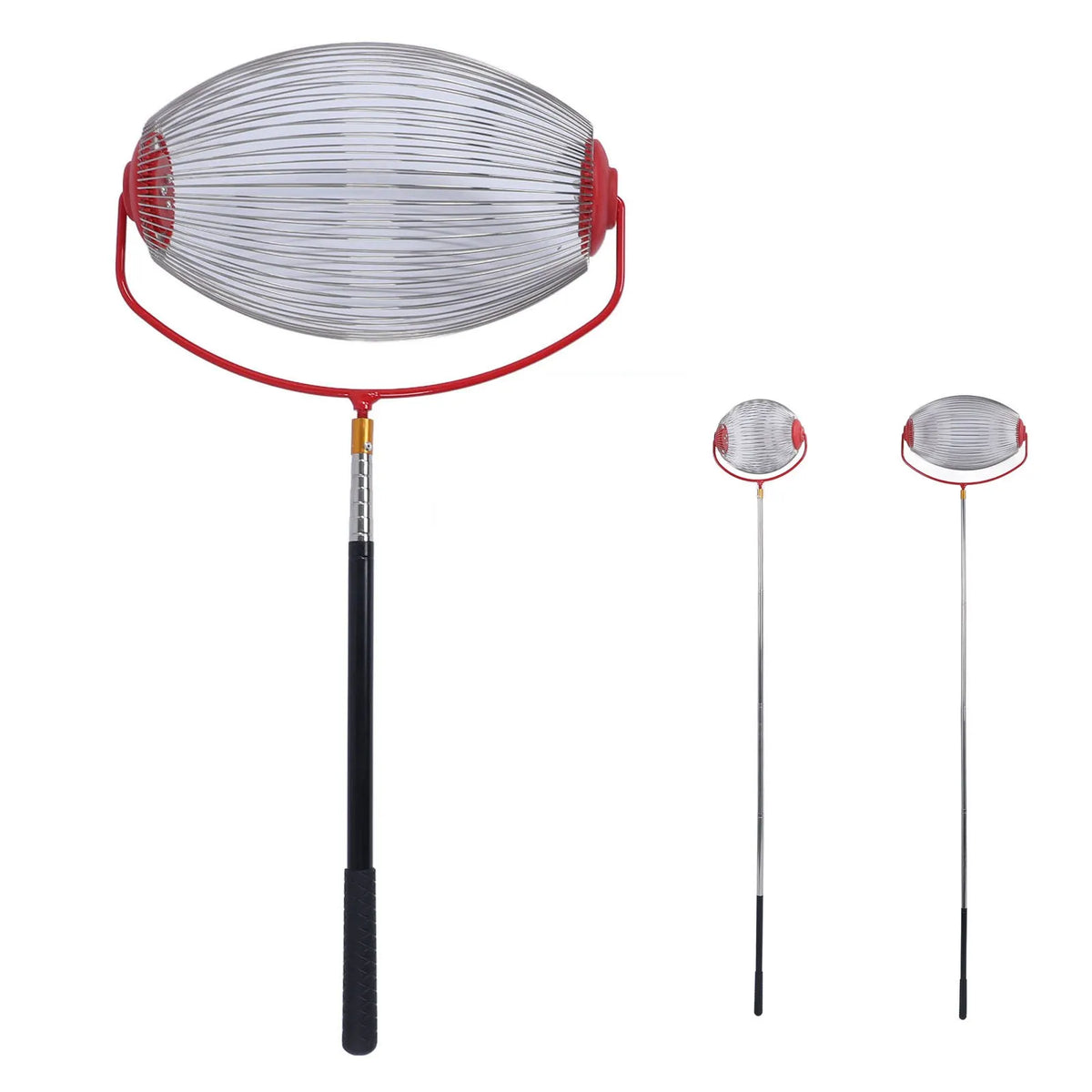 Acorn Picker Upper Roller Multifunction Rolling Convenient Fruit Collector Portable Stainless Steel Large Capacity for Walnuts