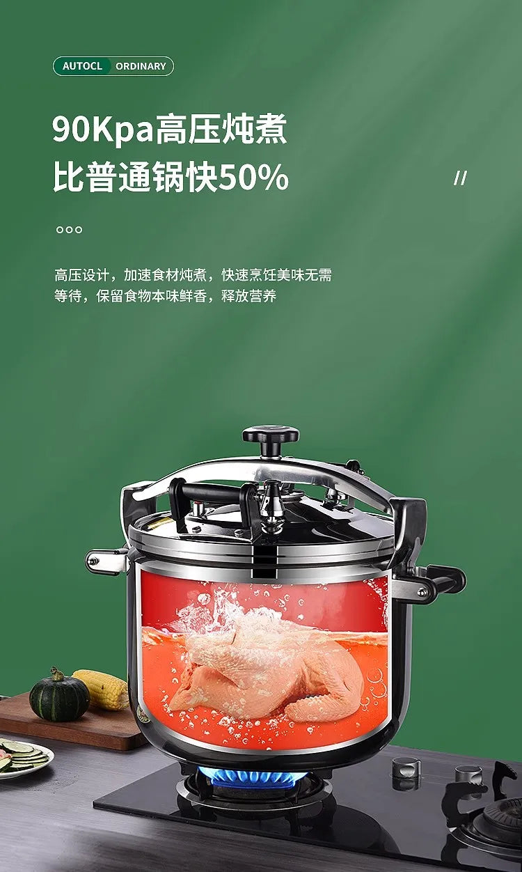 9 Quart olla de presion & ollas de presión para cocinar,Suitable for All Hob Types,instant fast stainless steel pressure cooker