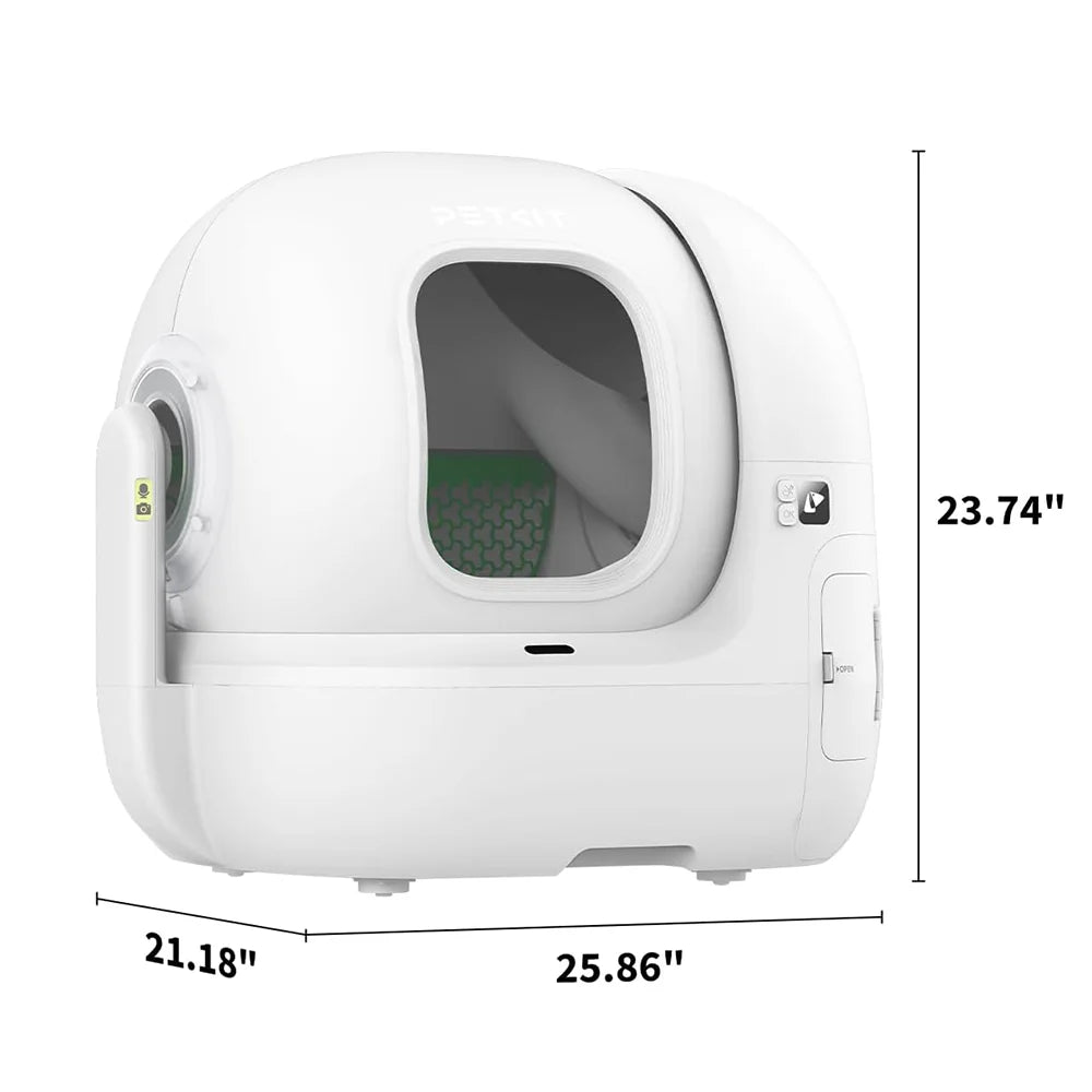 PETKIT PUROBOT MAX PRO Automatic Smart Cat Litter Box Self Cleaning AI-Camera Pet Toilet Odor Removal App Control Global Version