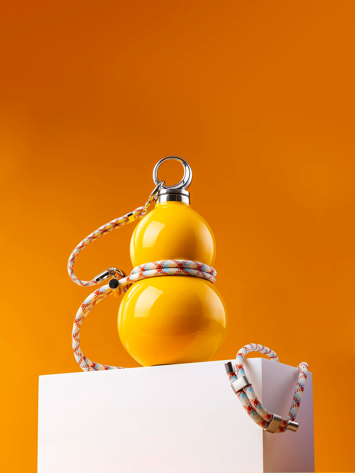 SAMADOYO-6 Hour Insulated Tumbler | Gourd Shape with Straw | Exclusive Design, 520ml