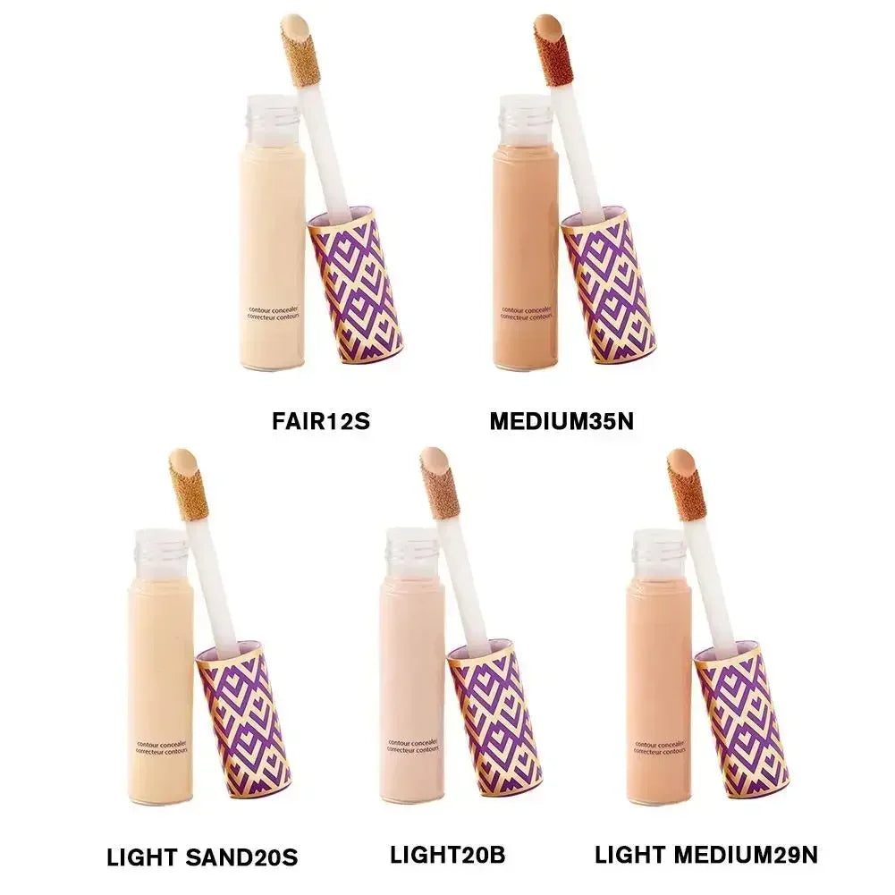 Liquid Foundation Concealer Base Cream Waterproof Oil-control Liquid Covering Black Circles Blemishes Acne Marks Spots Makeup