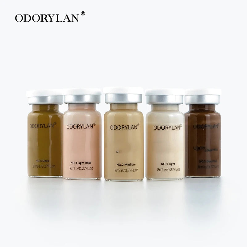 Korea 8ml BB Cream Glow Face Serum Ampoule Essence Kit Moisturizing Sunscreen Foundation Beauty Skin Care