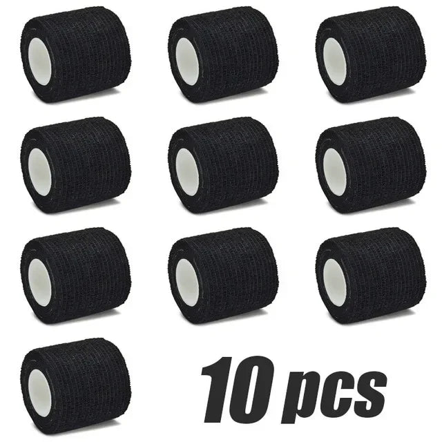 CNK Colorful Tattoo Grip Bandage Cover Wraps, Nonwoven Tapes, Waterproof, Self Adhesive, Finger Protection, Tattoo Accessories