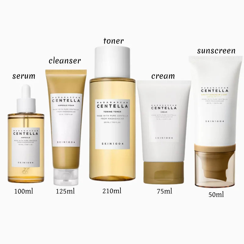 SKIN1004 Centella Korean Skin Care Originales 4pcs/Set Probio-CICA Toner Anti Aging Serum Anti Wrinkle Firming Cream Eye Cream